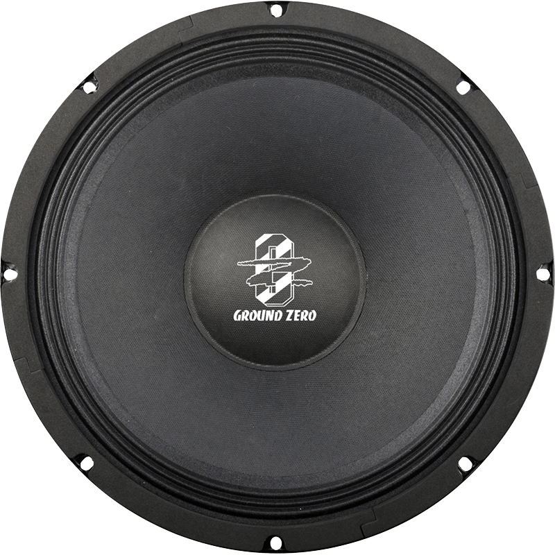 Ground Zero GZCW 12-50, žemų dažnių garsiakalbis automobiliui- priekis
