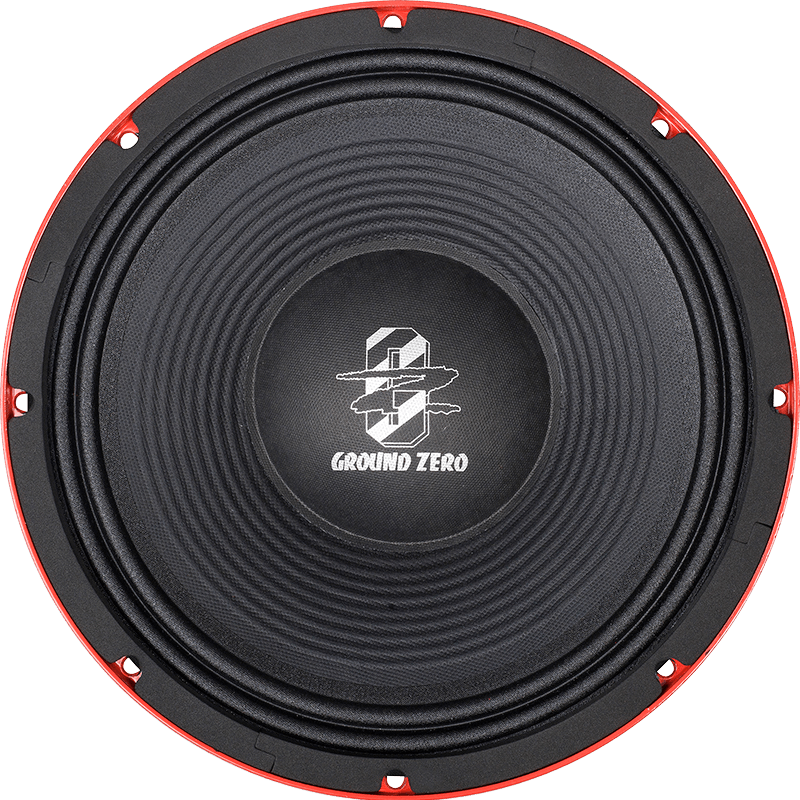 Ground Zero GZCW 12.1200-PRO, Competition serijos žemų dažnių garsiakalbis automobiliui- priekis
