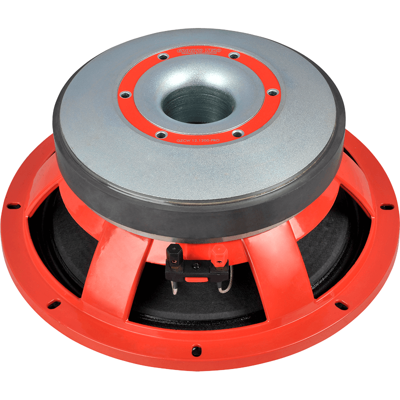 Ground Zero GZCW 12.1200-PRO, Competition serijos žemų dažnių garsiakalbis automobiliui- galas