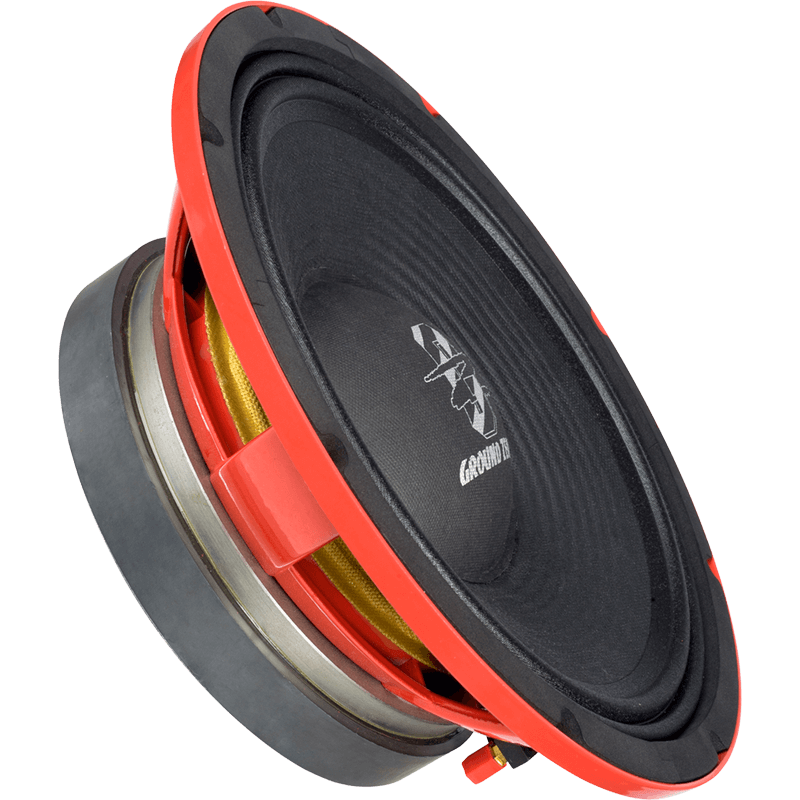 Ground Zero GZCW 12.1200-PRO, Competition serijos žemų dažnių garsiakalbis automobiliui- šonas