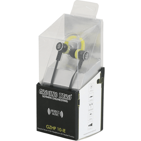 Ground Zero GZHP 10-IE, galingos Stereo In-Ear tipo ausinės