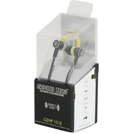 Ground Zero GZHP 10-IE, galingos Stereo In-Ear tipo ausinės 