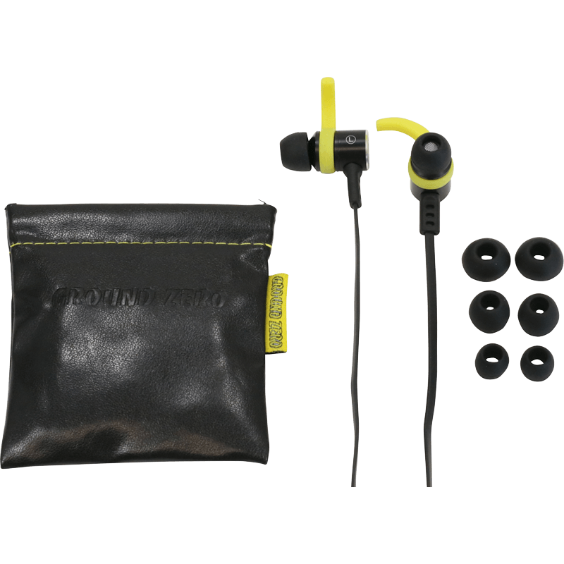 Ground Zero GZHP 10-IE, galingos Stereo In-Ear tipo ausinės- komplektas