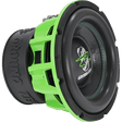 Ground Zero GZHW 25SPL Green Edition, automoblinis žemų dažnių garsiakalbis- šonas