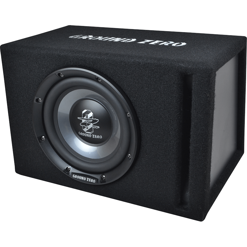 Ground Zero GZIB 200XBR-ACT, automobilinė žemų dažnių garso kolonėlė- šonas