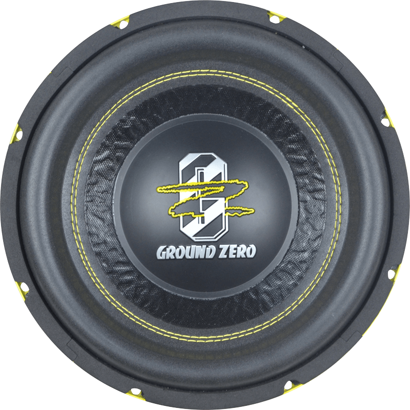 Ground Zero GZIW 10SPL, automobilinis žemų dažnių garsiakalbis- priekis