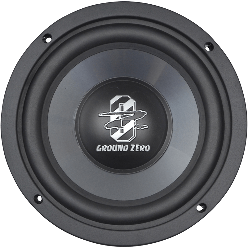 Ground Zero GZIW 165X-II, automobilinis žemų dažnių garsiakalbis- priekis