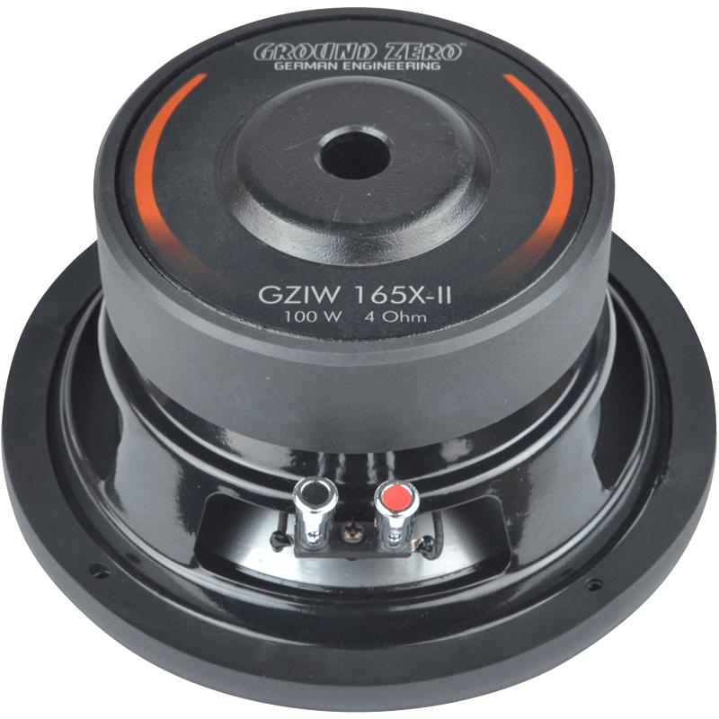 Ground Zero GZIW 165X-II, automobilinis žemų dažnių garsiakalbis- galas