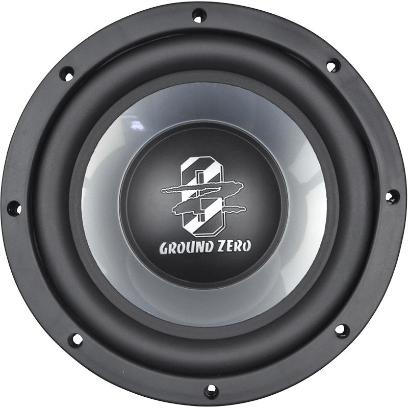 Ground Zero GZIW 200X-II, automobilinis žemų dažnių garsiakalbis- priekis