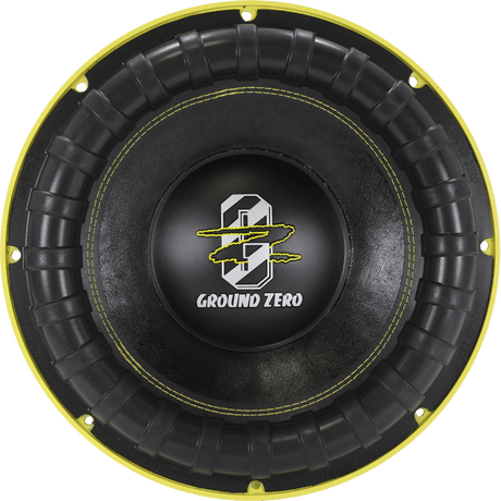 Ground Zero GZNW 12SPL-Xflex, automobilinis žemų dažnių garsiakalbis - priekis