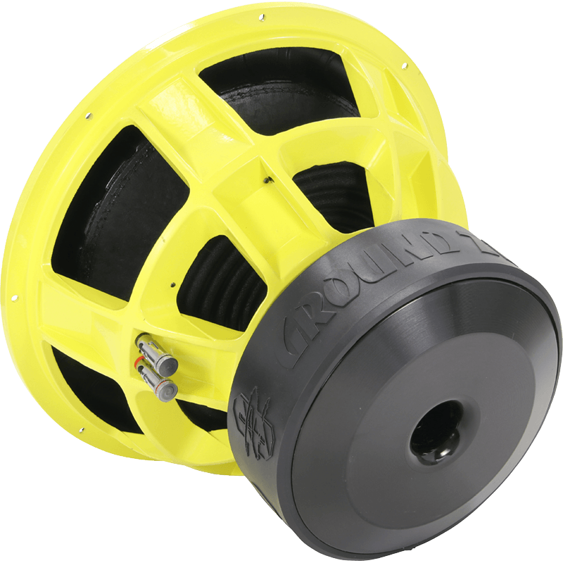 Ground Zero GZNW 15SPL-Xflex, automobilinis žemų dažnių garsiakalbis - šonas