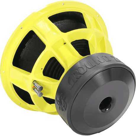 Ground Zero GZNW 15SPL-Xflex, automobilinis žemų dažnių garsiakalbis - šonas