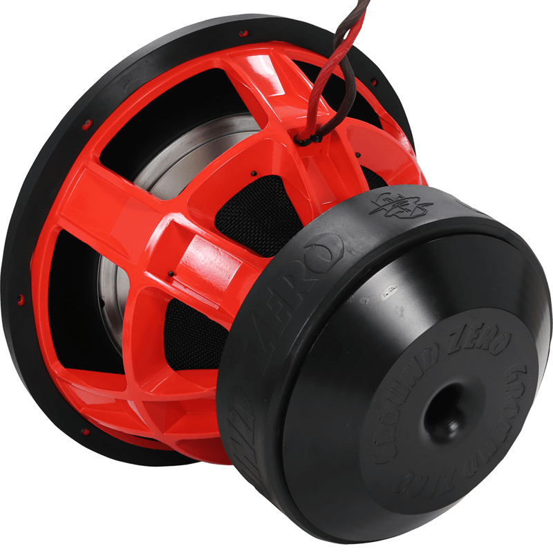 Ground Zero GZNW 15Xmax, Automobilinis žemų dažnių garsiakalbis- galas