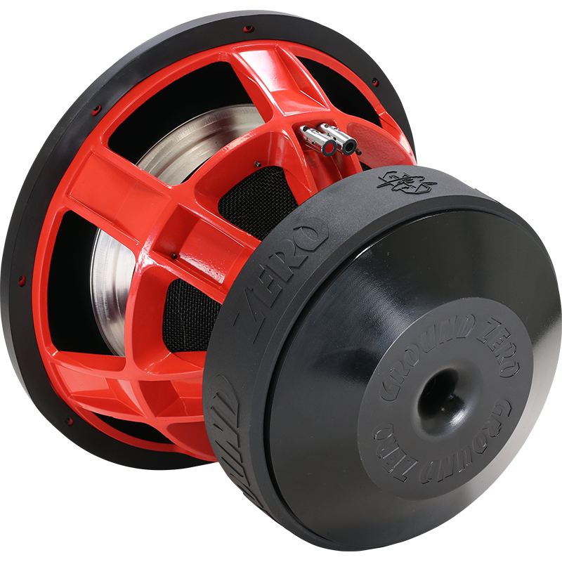 Ground Zero GZPW 15XXmax, automobilinis žemų dažnių garsiakalbis- galas