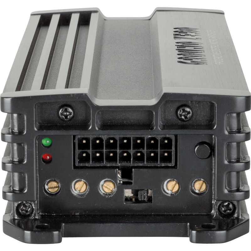 1 kanalo D klasės kompaktiškas garso stiprintuvas Ground Zero GZRA Micro One, 350W Stiprintuvai Ground Zero AUTOGARSAS.LT