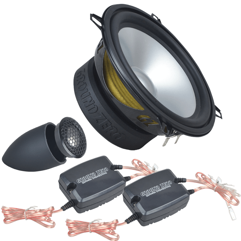 Ground Zero GZRC 130AL-IV, komponentinių garsiakalbių sistema