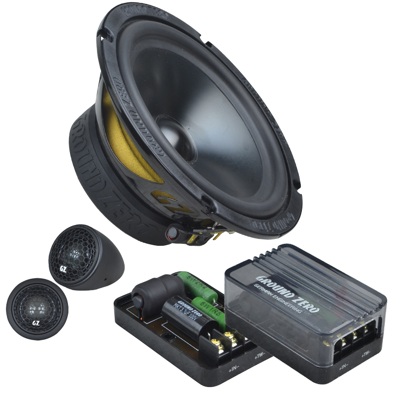 Ground Zero GZRC 165.2SQ-IV, SQ komponentinė automobilinių garsiakalbių sistema