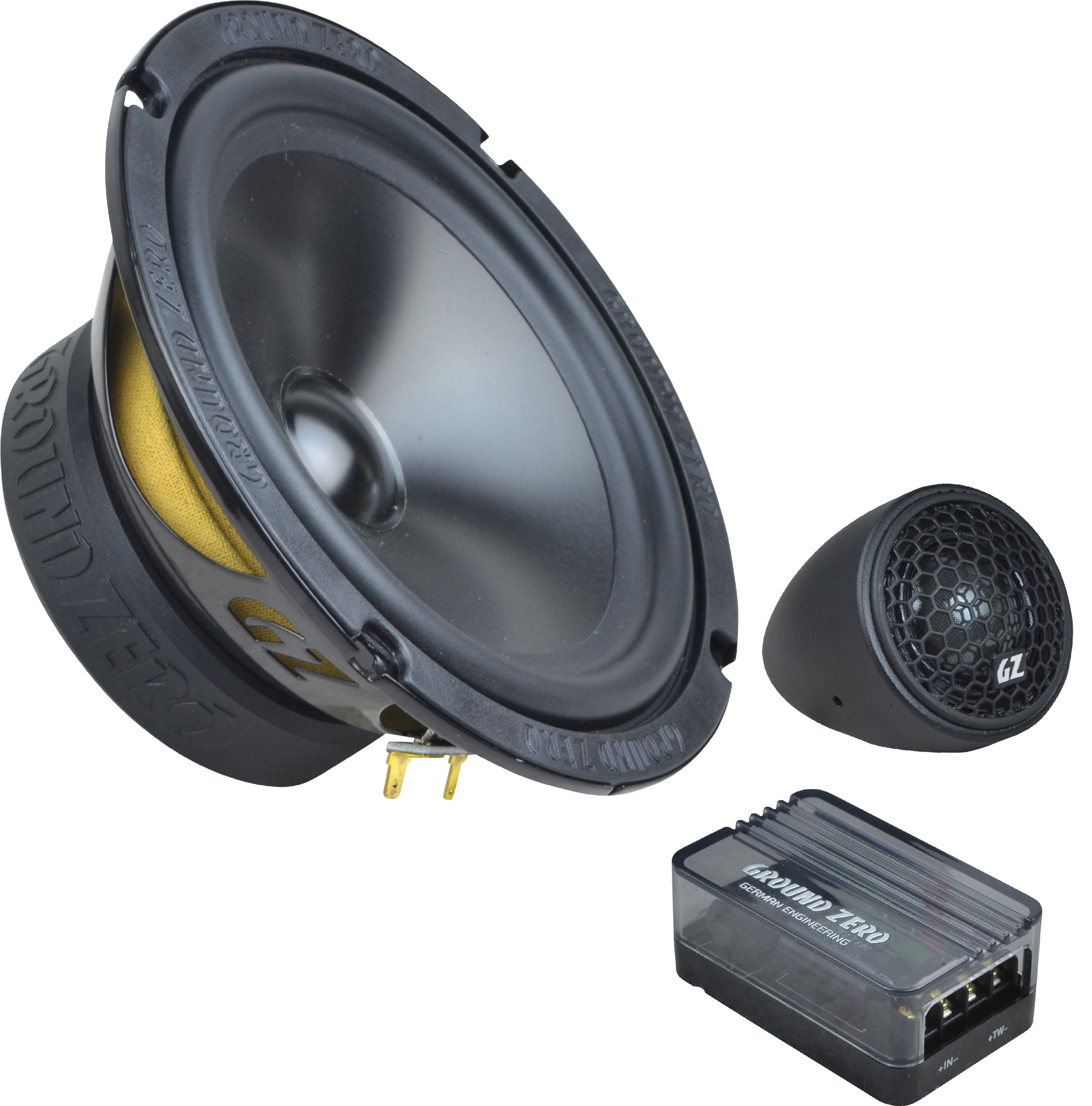 Ground Zero GZRC 165.2SQ-IV, komponentinė automobilinių garsiakalbių sistema