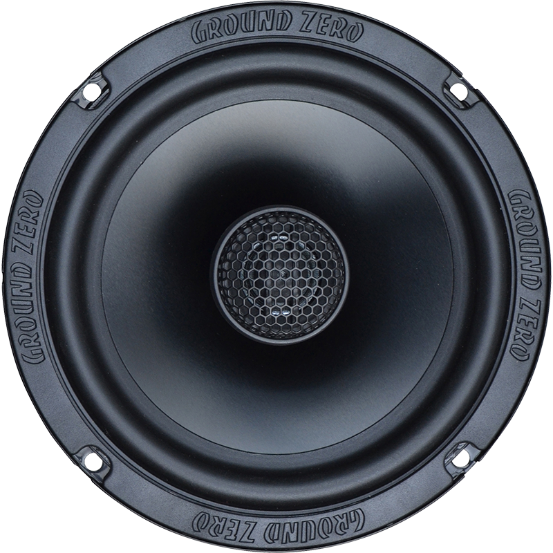 Ground Zero GZRF 6.5SQ, koaksialinė automobilinė garsiakalbio sistema- priekis