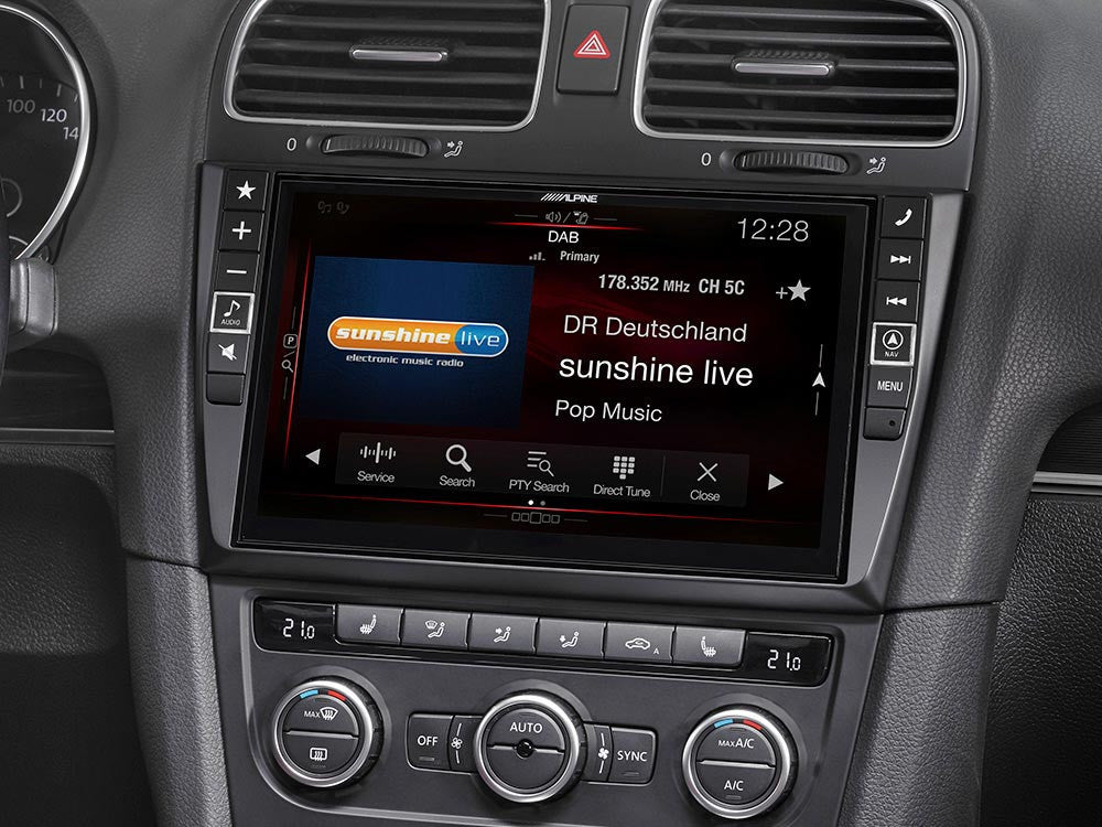 Navigacinė sistema Alpine X901D-G6, skirta VW golf 6 GPS navigacija Alpine AUTOGARSAS.LT