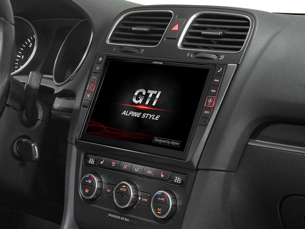 Navigacinė sistema Alpine X901D-G6, skirta VW golf 6 GPS navigacija Alpine AUTOGARSAS.LT