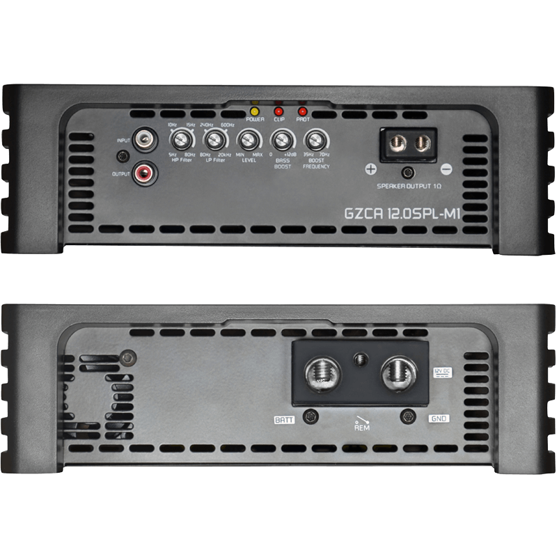 Ground Zero GZCA 12.0SPL-M1, Competition serijos SPL automobilinis garso stiprintuvas