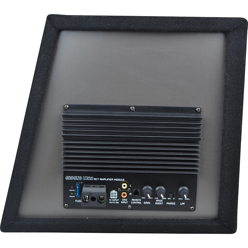 Ground Zero GZIB 250XBR-ACT, 250W automobilinė žemų dažnių garso kolonėlė