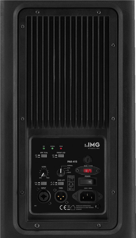 Stageline PAK-415, active speaker with built-in amplifier