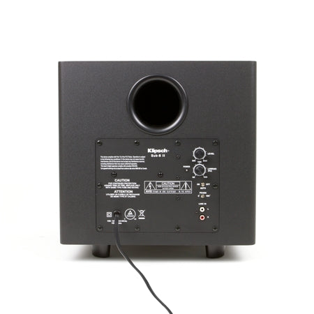 Klipsch Cinema 600, Soundbaras su žemų dažnių garso kolonėle - galas