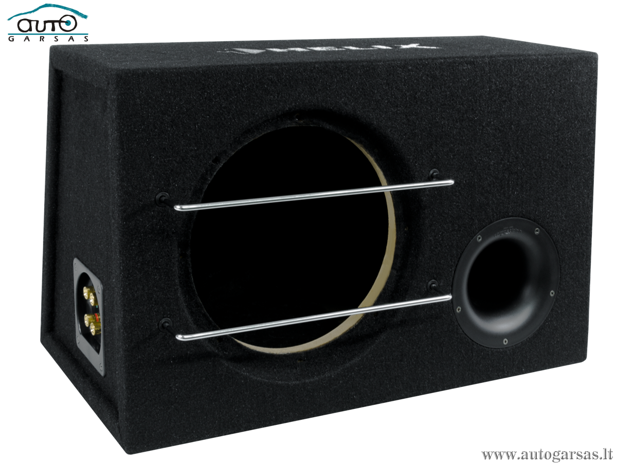 Žemų dažnių garsiakalbio korpusas Helix QE10, talpa 30L Garsiakalbiai Helix AUTOGARSAS.LT