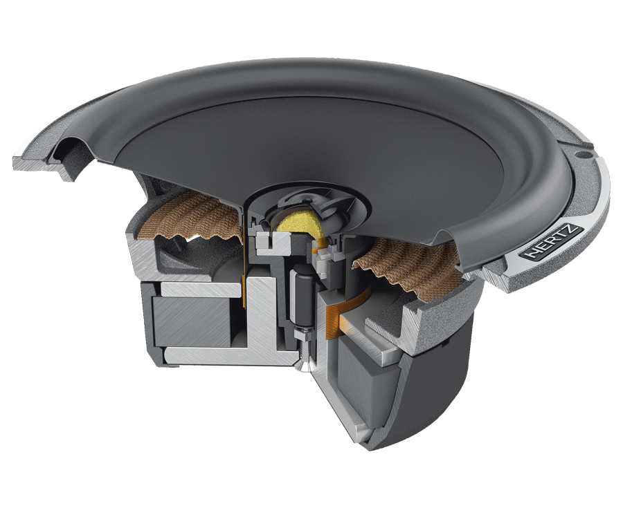 Hertz MPX 165.3 PRO, автомобильный коаксиальный динамик