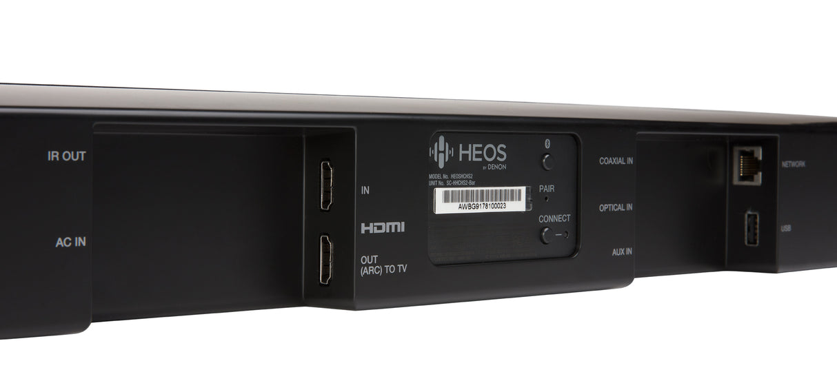 Denon HEOS HOME CINEMA HS2 SoundBaras su bevieliu žemų dažnių garsiakalbiu Namu kinas Denon AUTOGARSAS.LT