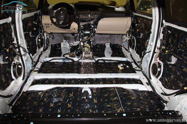 Lexus RX pilna garso izoliacija , Autogarsas.lt