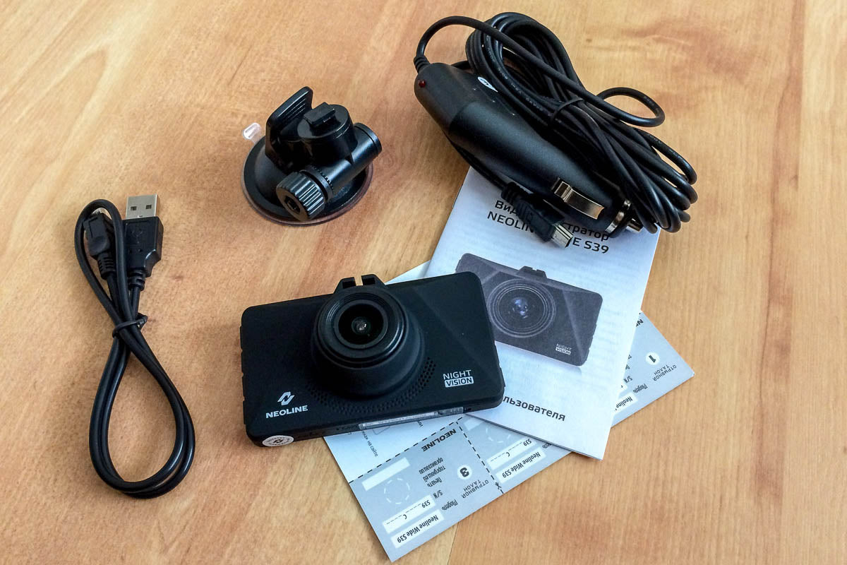 Vaizdo registratorius Neoline Wide S39 su NightVision aktyviu šviesos filtru Vaizdo registratoriai - radarų detektoriai Neoline AUTOGARSAS.LT