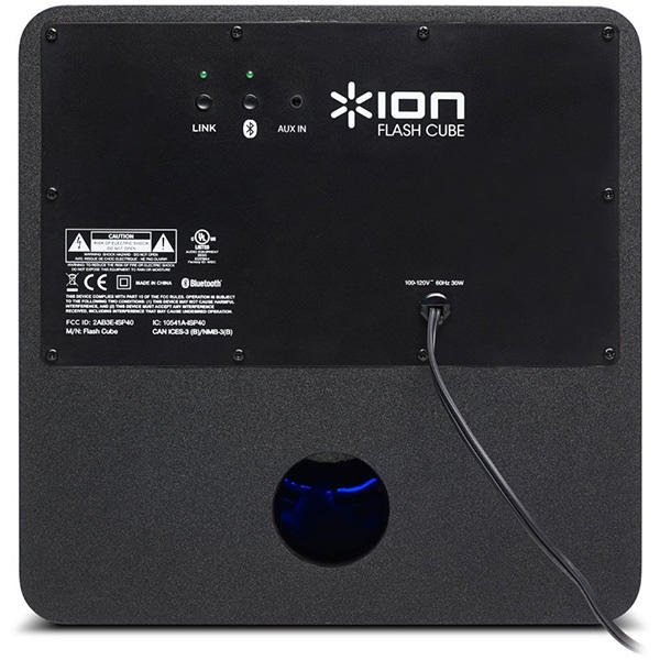 ION FLASH CUBE, belaidė Bluetooth kolonėlė