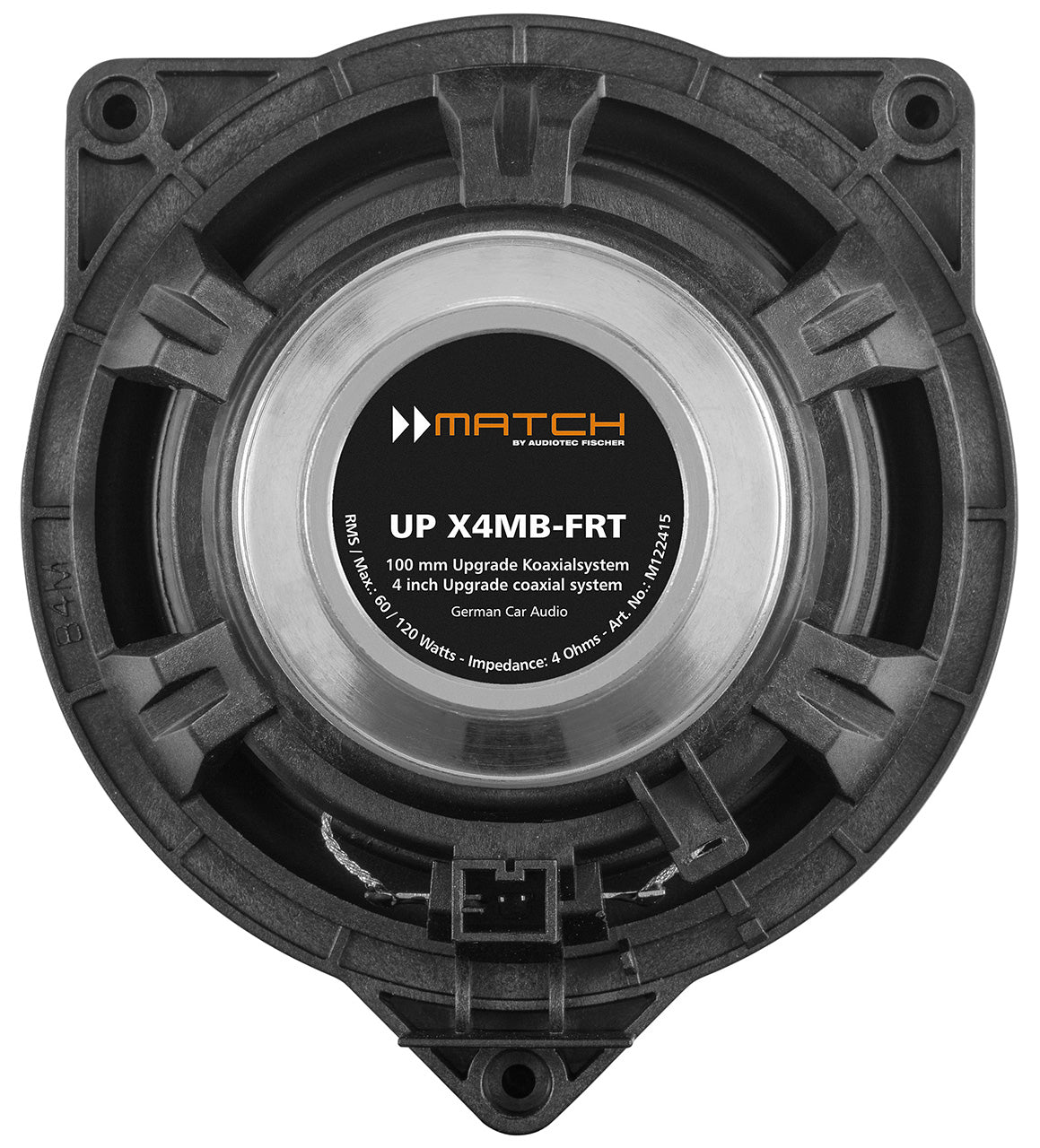 MATCH UP X4MB-FRT, koaksalinis automobilinis garsiakalbis - galas