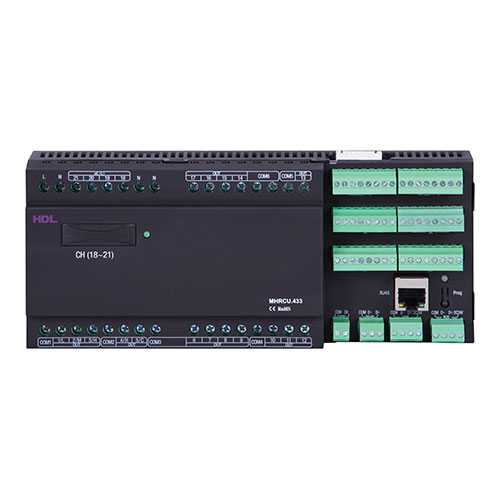 Viskas viename kontroliavimo blokas HDL-MHRCU.433 Hotel RCU Išmanūs namai HDL AUTOGARSAS.LT