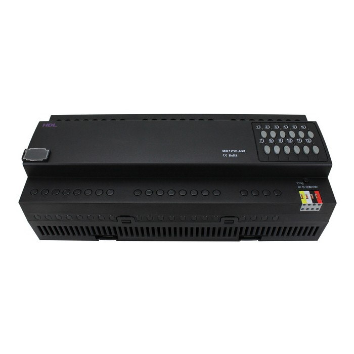 Relių modulis HDL-MR1210.433, 12x10A Išmanūs namai HDL AUTOGARSAS.LT