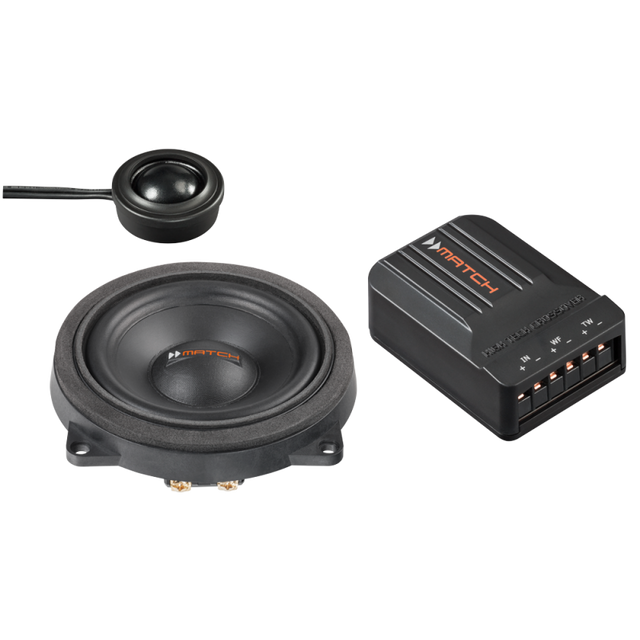 Garsiakalbiai Helix Match MS 42C-BMW.2, 120W, 2-jų juostų Garsiakalbiai Helix AUTOGARSAS.LT