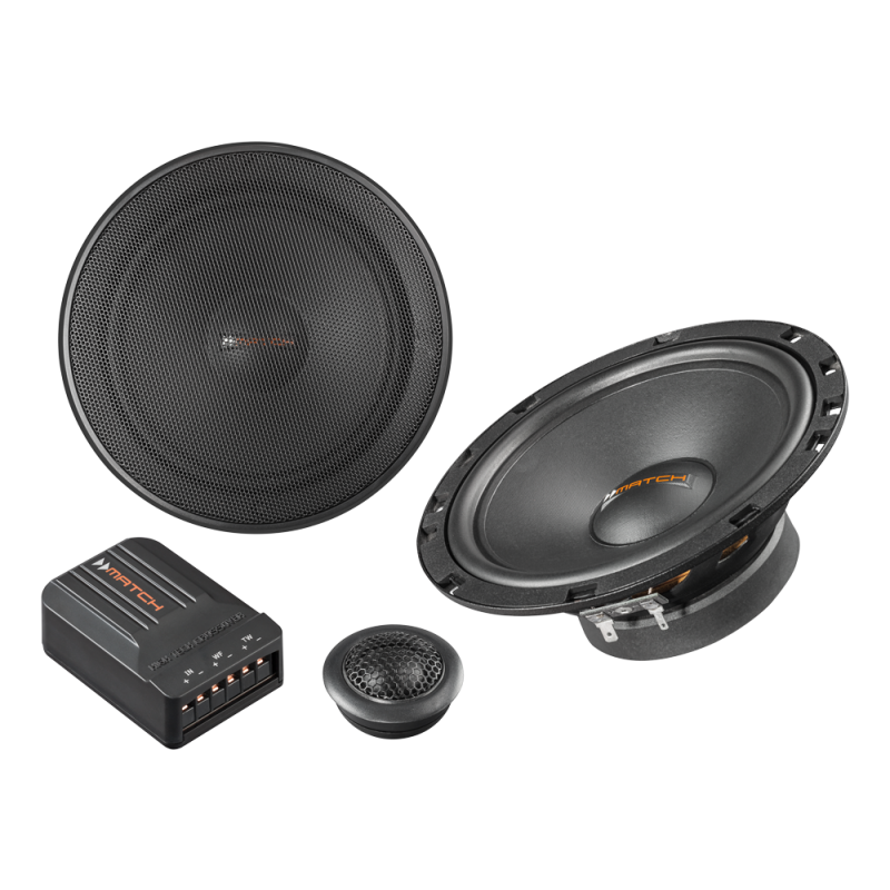 Garsiakalbiai Helix Match MS 62C, 150W, komponentiniai, 16cm, 2jų juostų Garsiakalbiai Helix AUTOGARSAS.LT