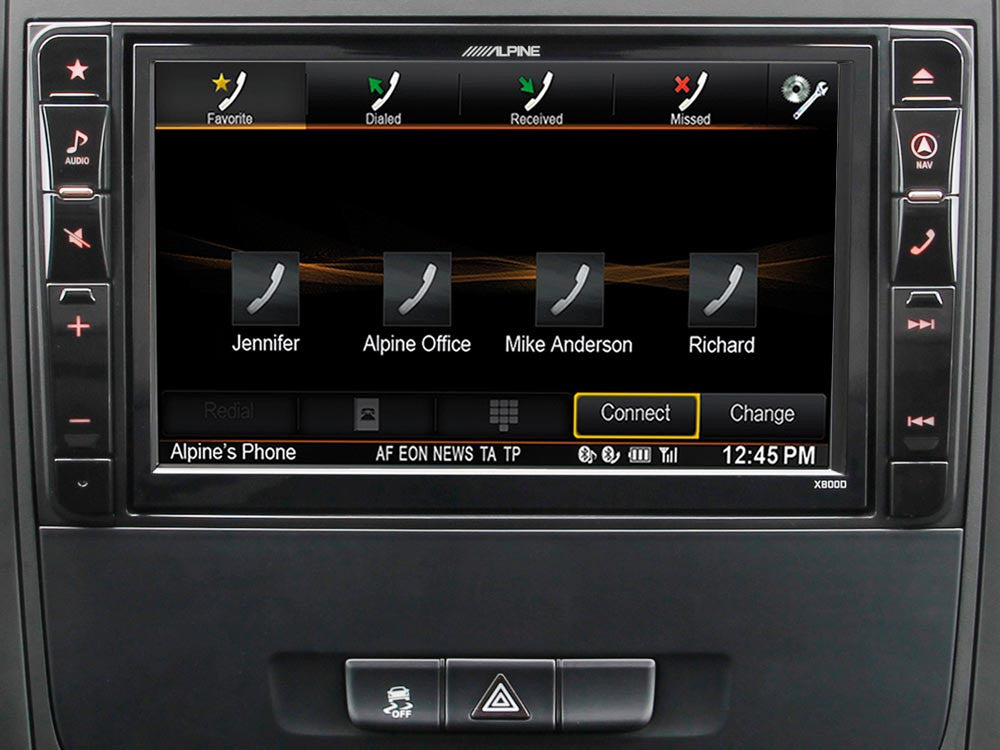 Navigacinė sistema Alpine X800D-V447, skirta Benz Vito 447 GPS navigacija Alpine AUTOGARSAS.LT