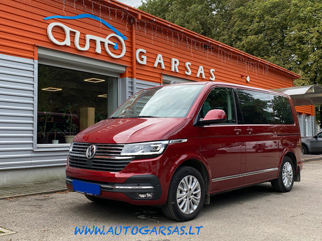 VW Multivan 2020 garso aparatūra ir garso izoliacija