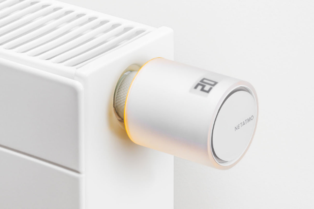 Bevielė išmanioji termostatinė sklendė Netatmo Thermostatic Valve Išmanūs namai Netatmo AUTOGARSAS.LT
