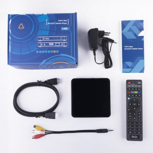 IPTV TVIP S-Box v.605 4K Namu kinas Tvip AUTOGARSAS.LT
