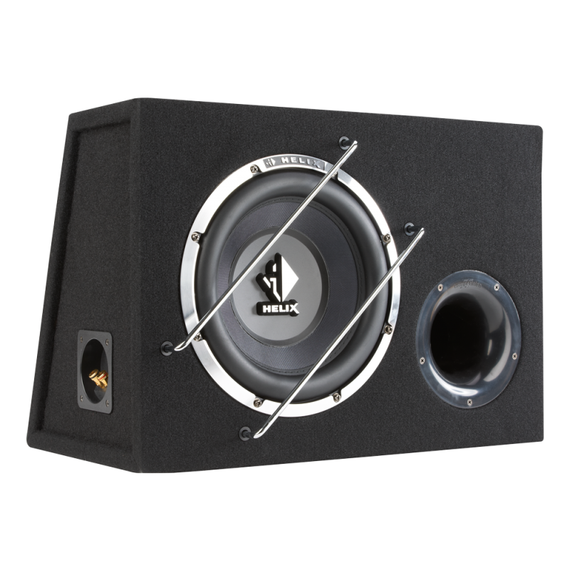 Žemų dažnių garsiakalbis dėžėje Helix P 10E, 25cm, 800W Garsiakalbiai Helix AUTOGARSAS.LT