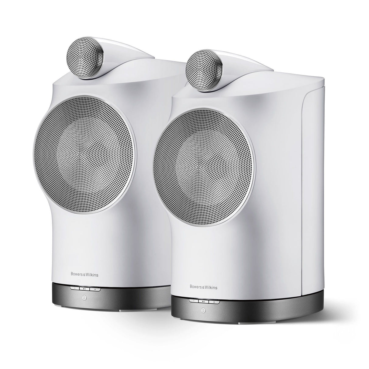 Bowers & Wilkins Formation Duo, belaidės lentyninės garso kolonėlės (įvairių spalvų)- balta