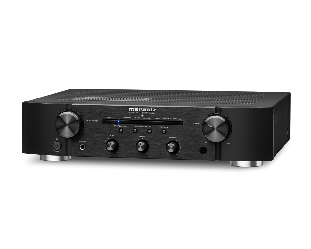 Marantz PM6007, integruotas stereo stiprintuvas - juodas
