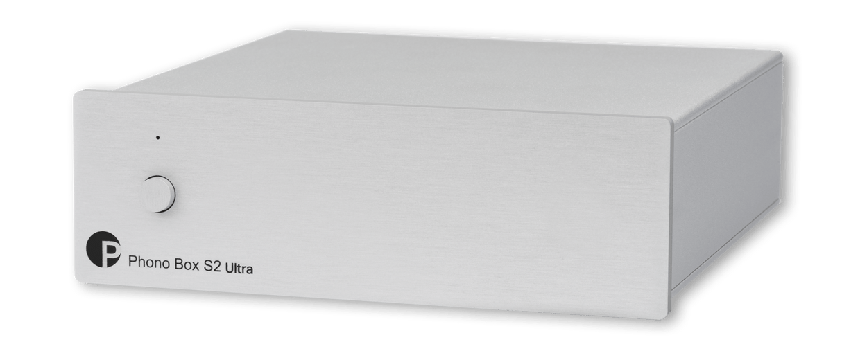 Pro-Ject PHONO BOX S2 Ultra, MM/MC Pradinis Stiprintuvas (įvairių spalvų)- sidabrinė