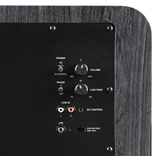 Polk Audio HTS SUB 12 žemų dažnių garso kolonėlė - Galas