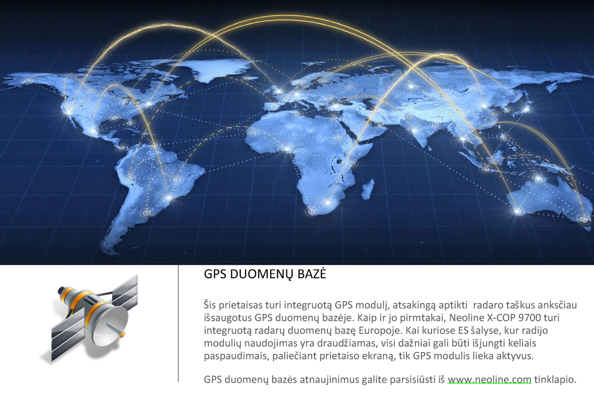 Radaro detektorius-Vaizdo registratorius Neoline X-COP 9700 LT kalba (+nemokamas montavimas) Vaizdo registratoriai - radarų detektoriai Neoline AUTOGARSAS.LT